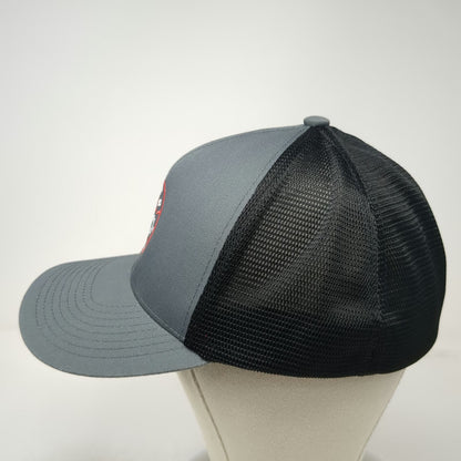 Pacific Headwear Baseball Cap Gray XL Aztec Welding LLC Fitted Mesh Hat Workwear