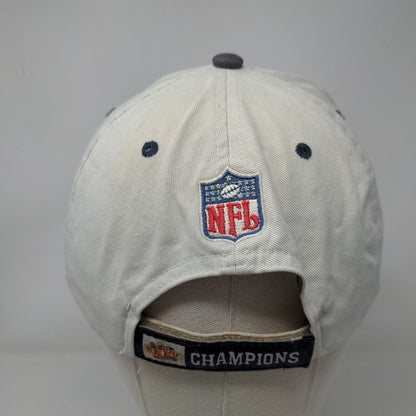 Baltimore Ravens Strapback Super Bowl XXXV Champions Hat Cream OSFA NFL