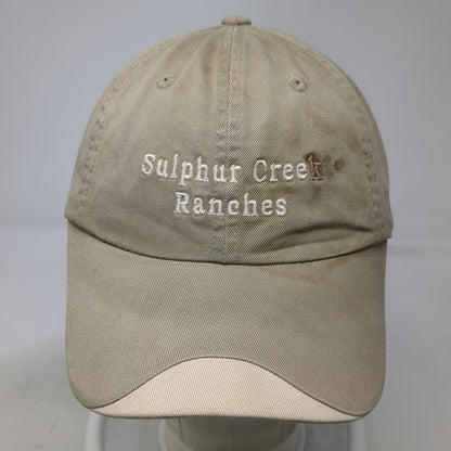 Port Authority Baseball Cap Brown One Size Sulphur Creek Ranches Field Trial Hat