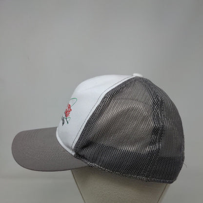 World Wide Sportsman Fishing Snapback Mesh Back Trucker Hat Gray Youth