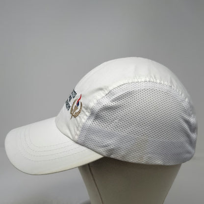 HA Baseball Cap White One Size Police & Fire Championships Mesh Strapback Hat