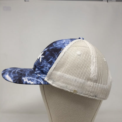 Huk Snapback Trucker Hat Multi OSFM Mesh Back Camo Embroidered Fishing