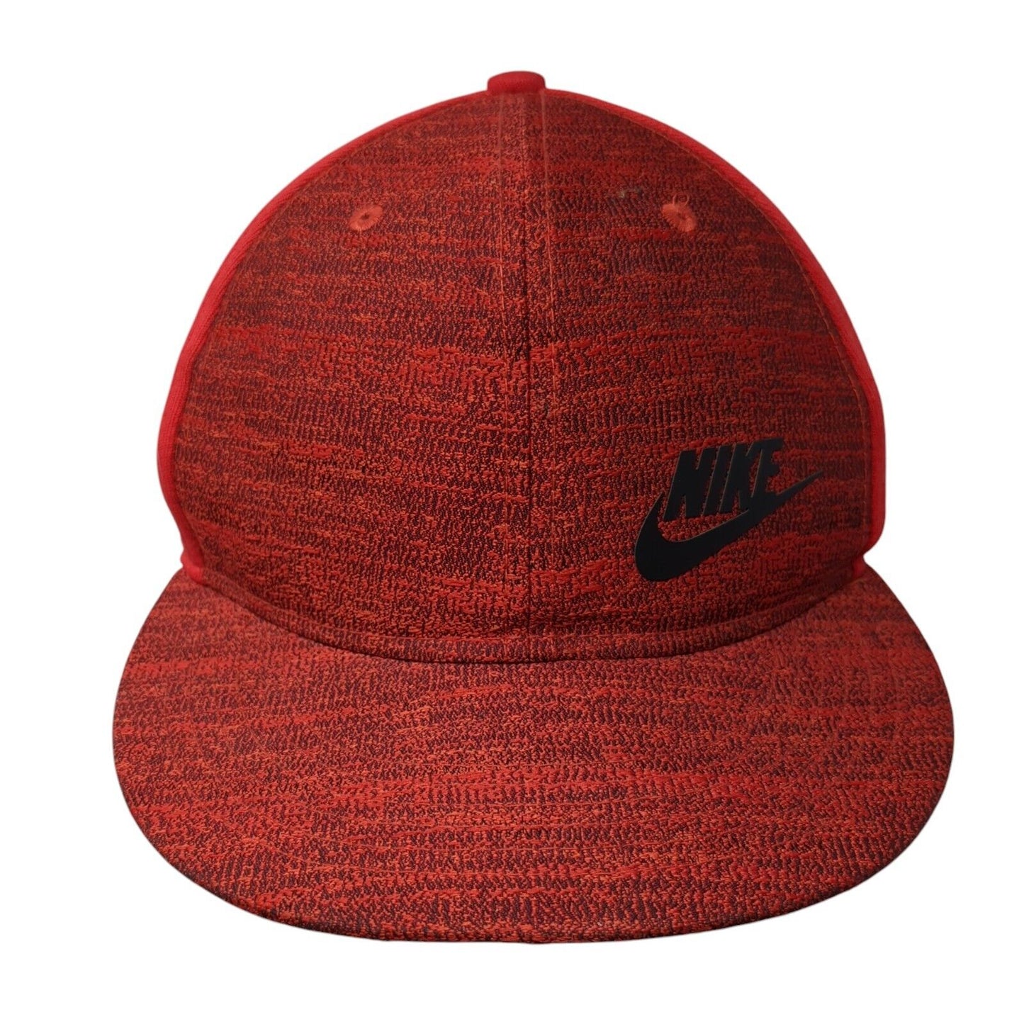 Nike True Snapback Hat Red One Size Adjustable Swoosh Vent Holes