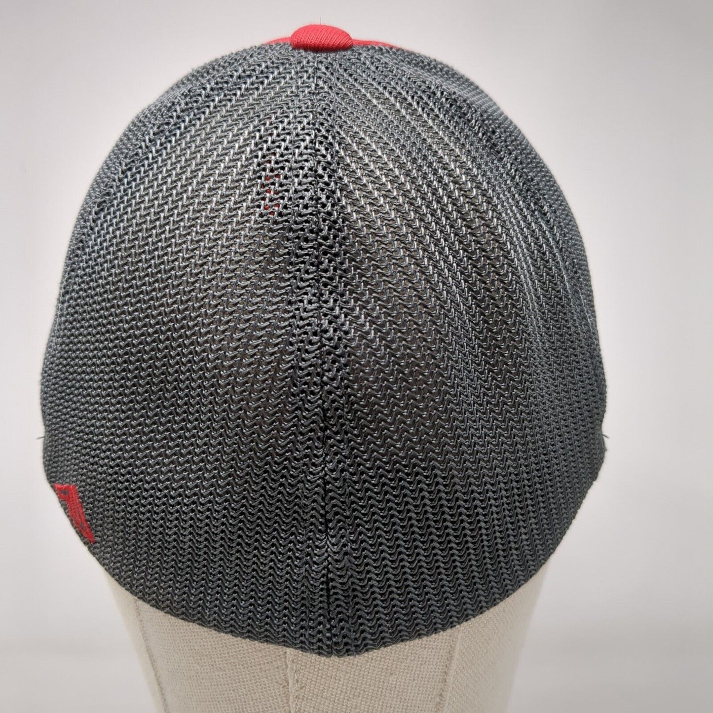 Pacific Headwear Fitted Mesh Back Trucker Hat Multi 6 7/8-7 3/8 Embroidered