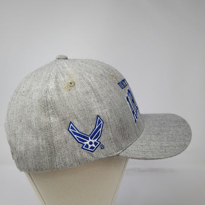 Rapid Dominance US Air Force Snapback Hat Gray One Size Official Licensed Logo