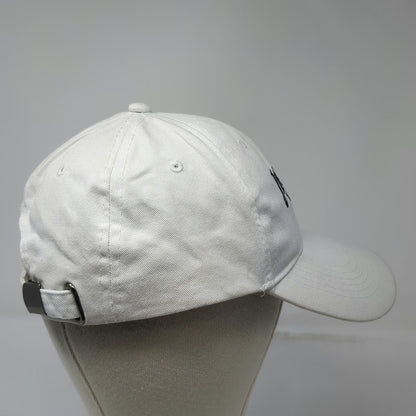 Jim Beam Vanilla Baseball Cap White One Size Slideback Side Patch Cotton Hat