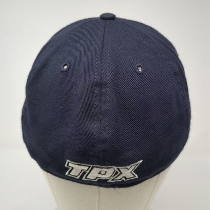 Pro-Line CL Baseball Cap Blue White 7 3/8 Fitted Hat TPX OTF Embroidered Logo