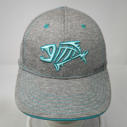 G. Loomis Baseball Cap Gray One Size Fish Skeleton Embroidery Hat