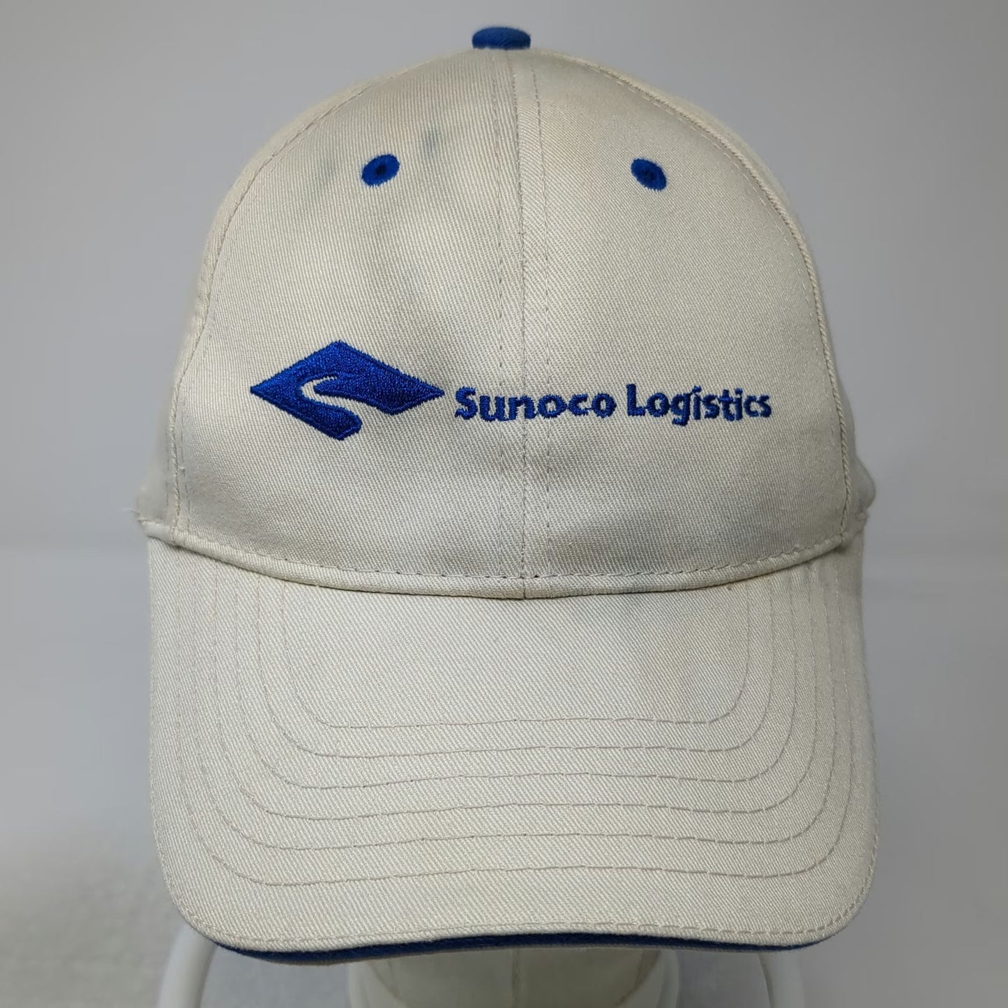 Homer Miller Sunoco Logistics Baseball Cap Beige One Size Cotton Slideback Hat