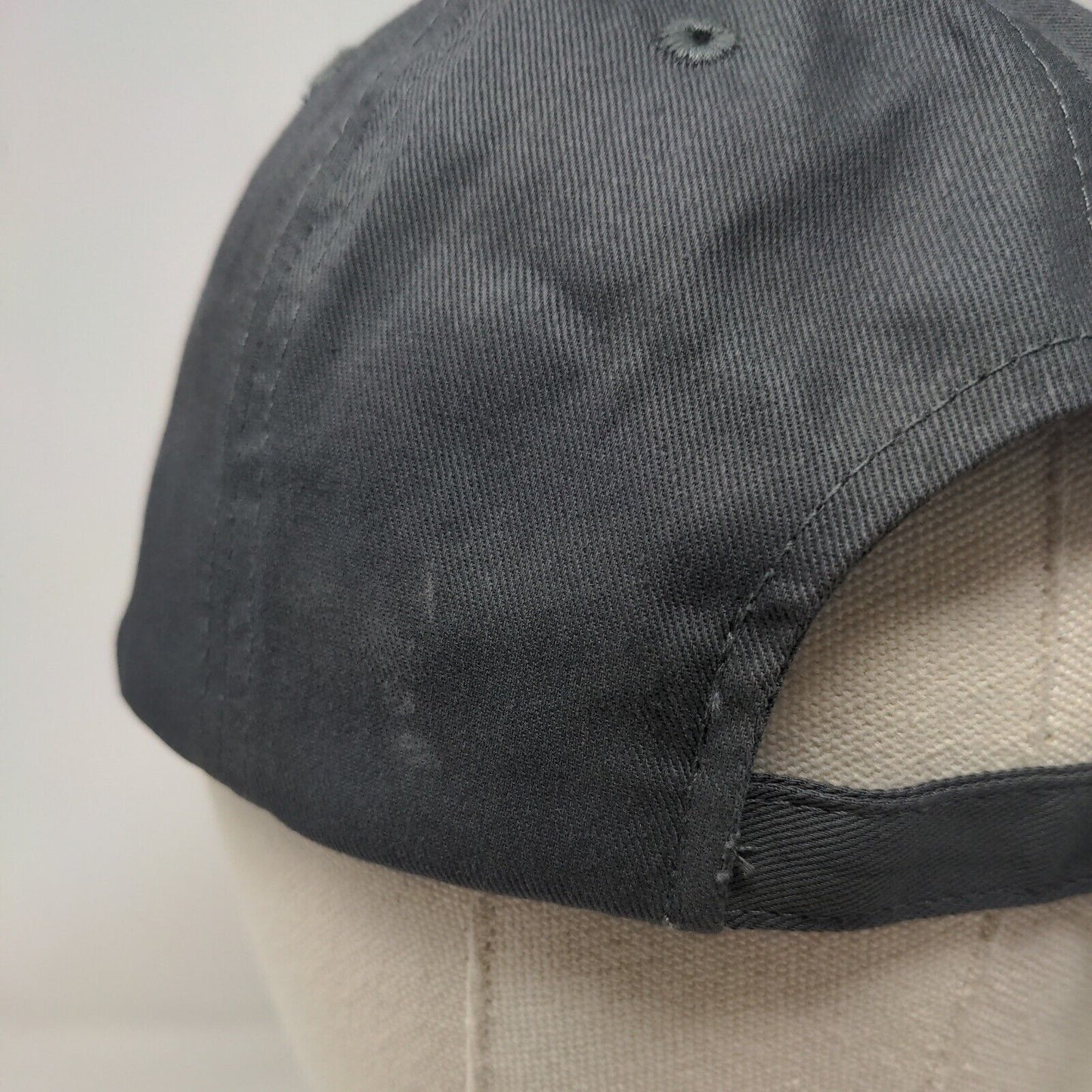 Cabela's Club Men's Slideback Hat Gray OSFM Embroidered Logo Adjustable
