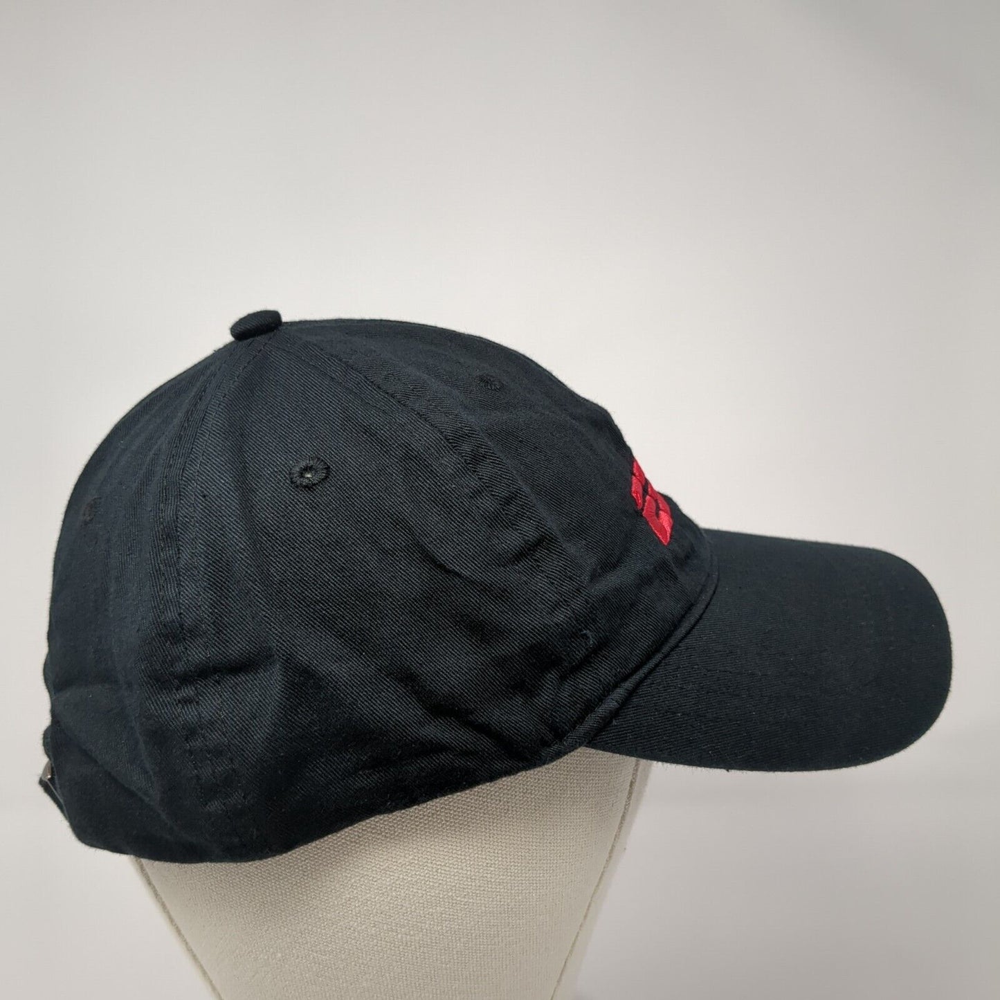 ESPN Slideback Hat Black One Size Adjustable Embroidered Pacific Essentials