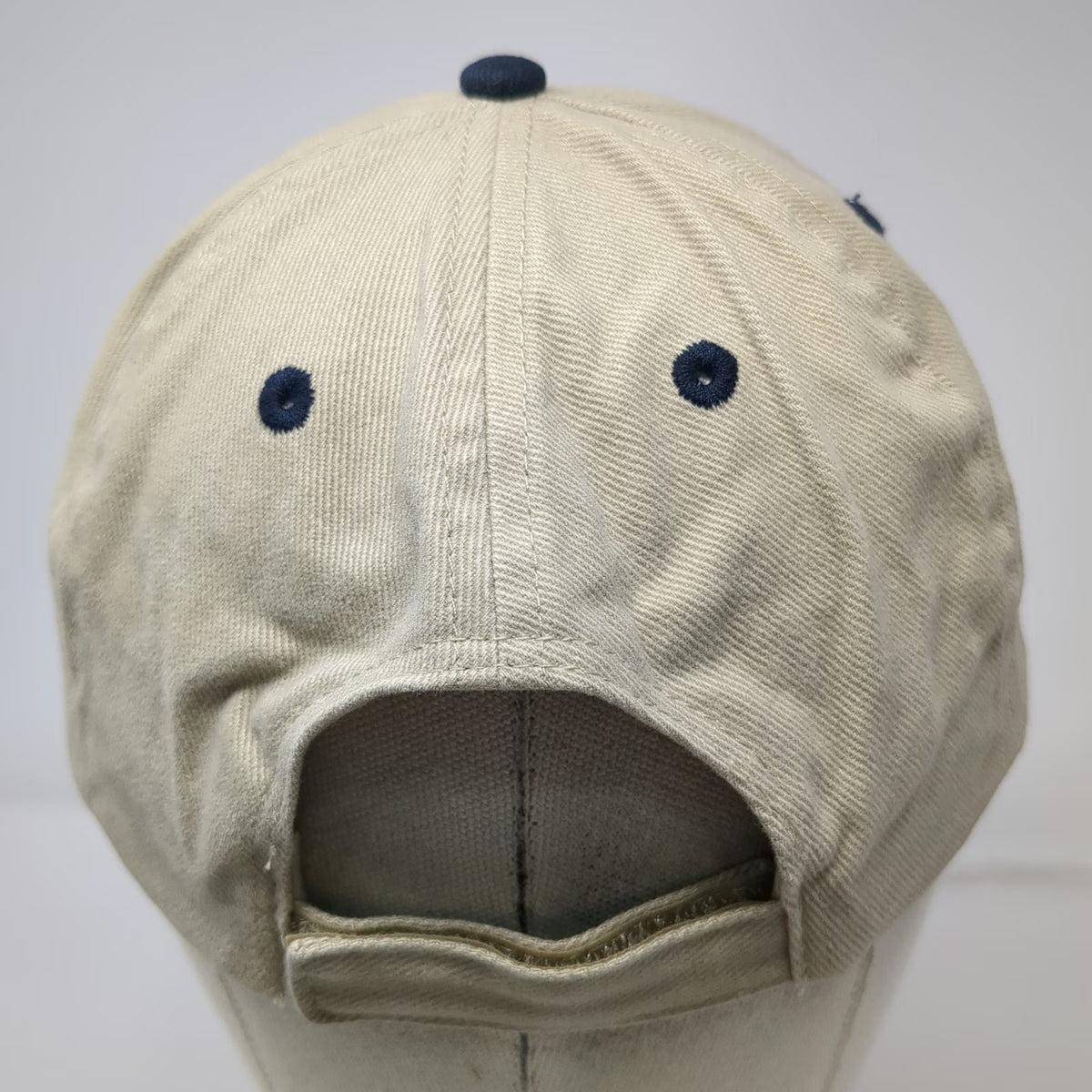 OTTO Baseball Cap Beige One Size Grundfos Logo Strapback Sandwich Bill Hat