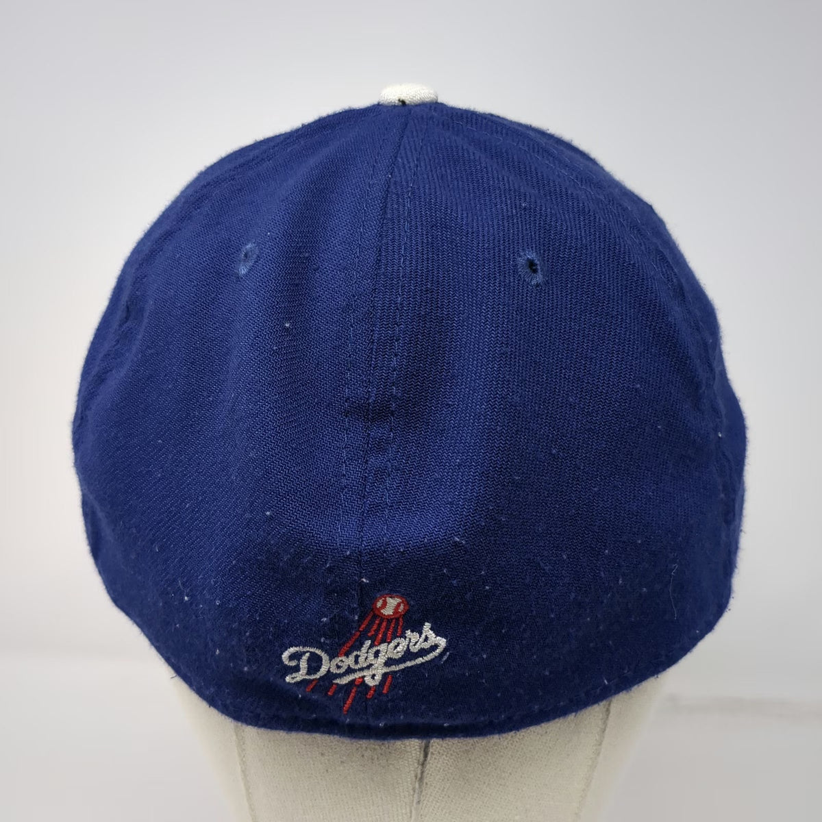 New Era Los Angeles Dodgers MLB Baseball Cap Blue XL Stretch Fit 39THIRTY Hat