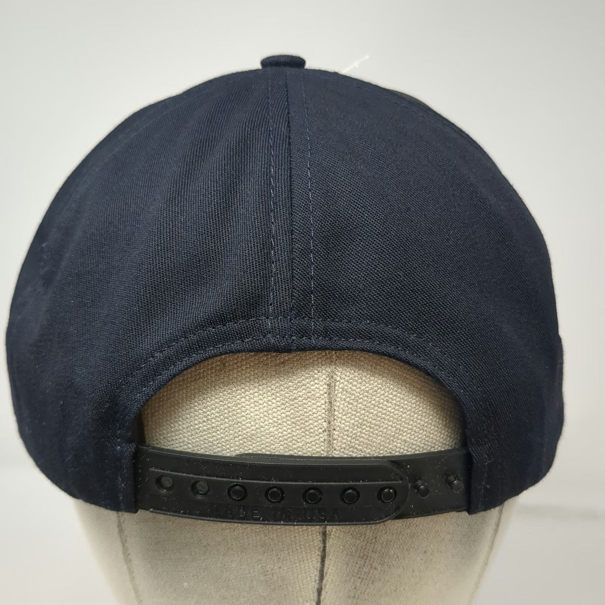 Graffiti Snapback Blue One Size US Navy Embroidered Made in USA 6 Panel Hat
