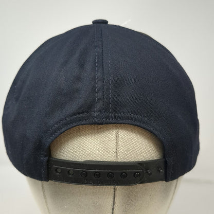 Graffiti Snapback Blue One Size US Navy Embroidered Made in USA 6 Panel Hat