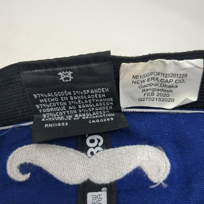 TDIndustries Logo Fitted Hat Blue XL Embroidered Mustache New Era