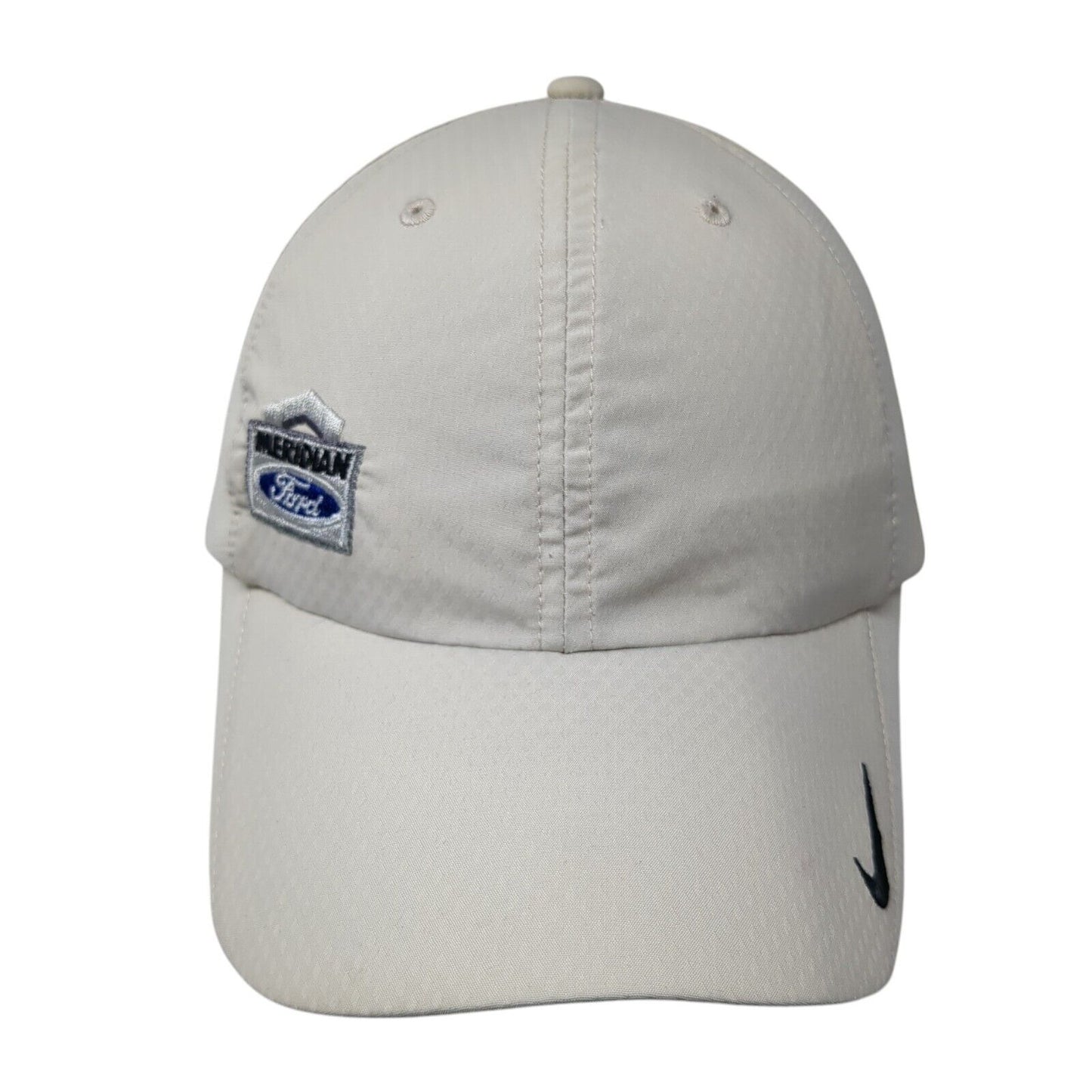 Meridian Ford Strapback Hat Tan One Size Adjustable Embroidered Swoosh Nike