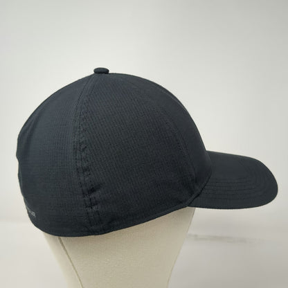 Under Armour Baseball Cap Black XL Stretch Fit Grid Logo Performance Sport Hat