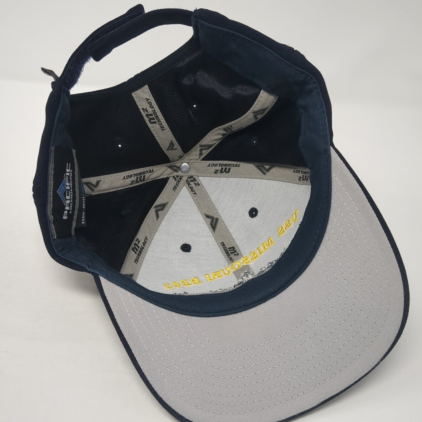 USS Missouri BB63 Pearl Harbor Hawaii Baseball Cap Blue OS Pacific Headwear