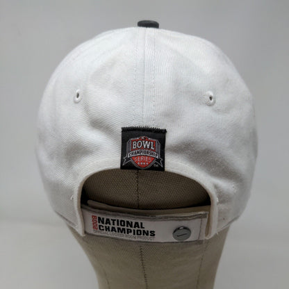 Nike Men's Strapback Hat White OSFA Official Locker Room Alabama Crimson Tide