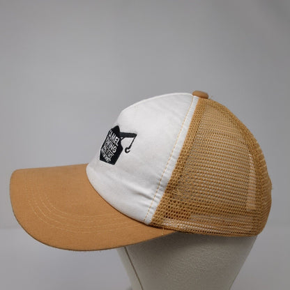 Camel Towing Snapback Trucker Hat Brown One Size Mesh Back Spirit