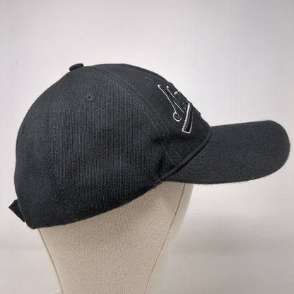 New York 1664 Strapback Hat Black OSFA Solid Adjustable Embroidered