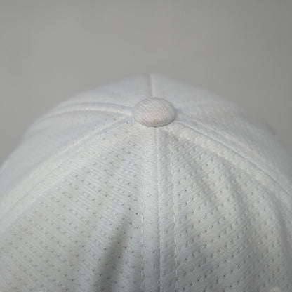 Lima One Capital Fitted Hat White L/XL Flexfit Embroidered Travis Matthew