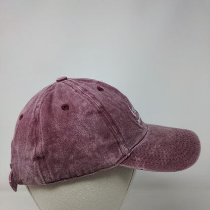 Babe Lashes Slideback Hat Red OS Adjustable Embroidered So American Heritage