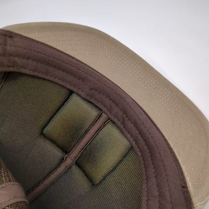 Coal Trucker Hat Brown OS Embroidered Mountain Landscape Snapback Adjustable