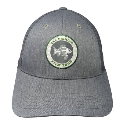 Fly Fishing Film Tour Trucker Hat Gray OS Adjustable Mesh Back Costa Del Mar