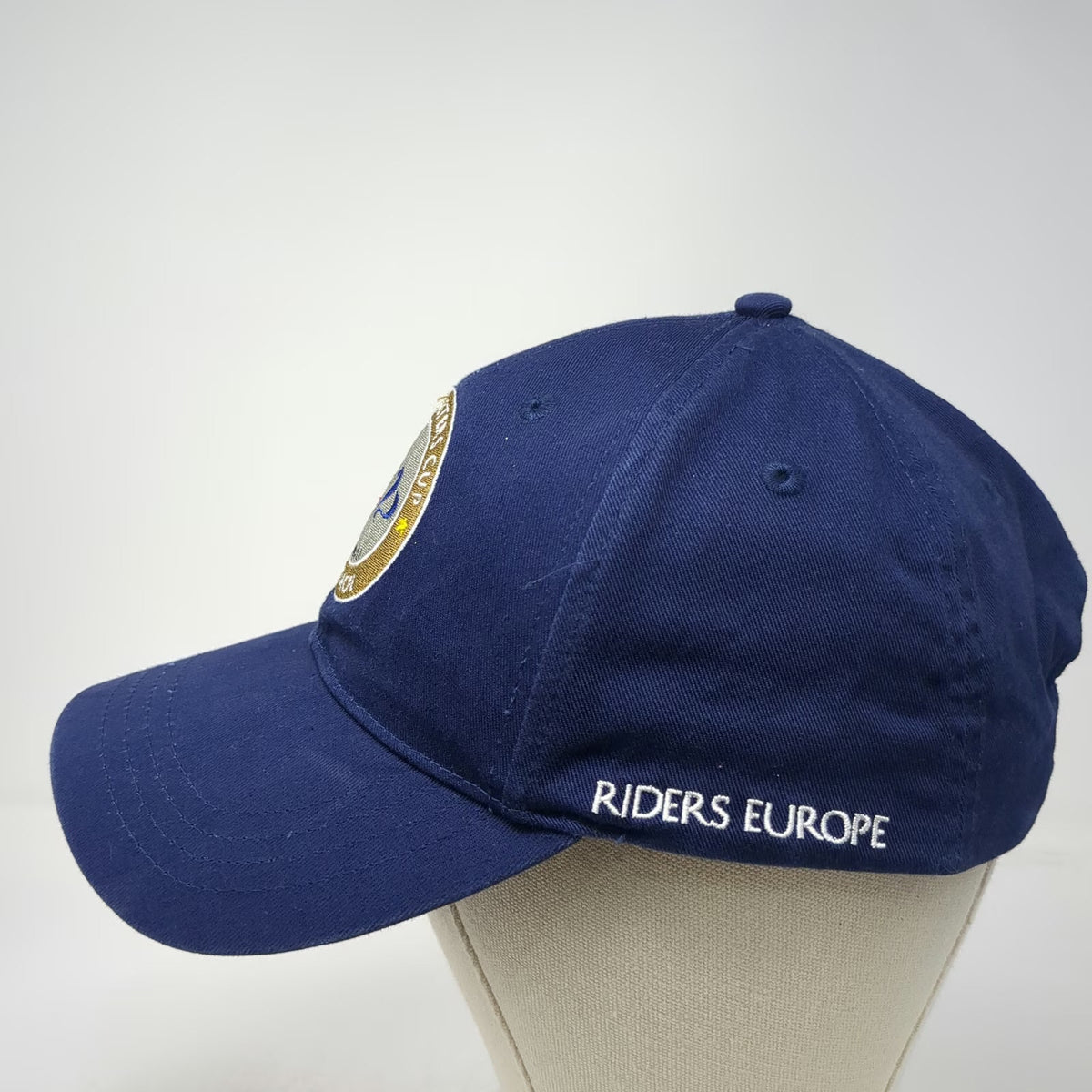 EEM Riders Masters Cup USA Europe Equestrian Baseball Cap Blue One Size Hat