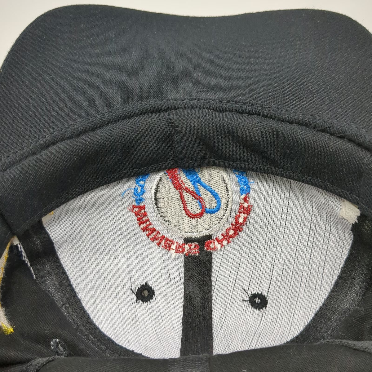 Blue Mtn. Design Works Baseball Cap Black One Size Flames Custom Bowstrings Hat