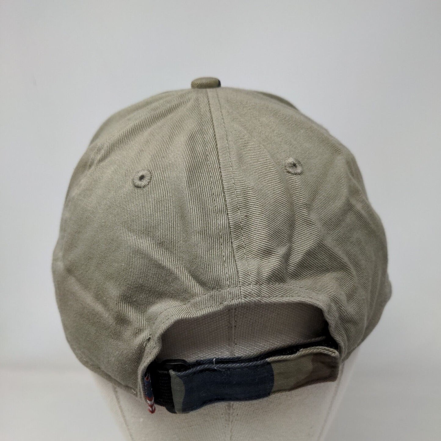 Lincoln Outfitters Patch Strapback Hat Camo OSFM Adjustable Outdoor Cap