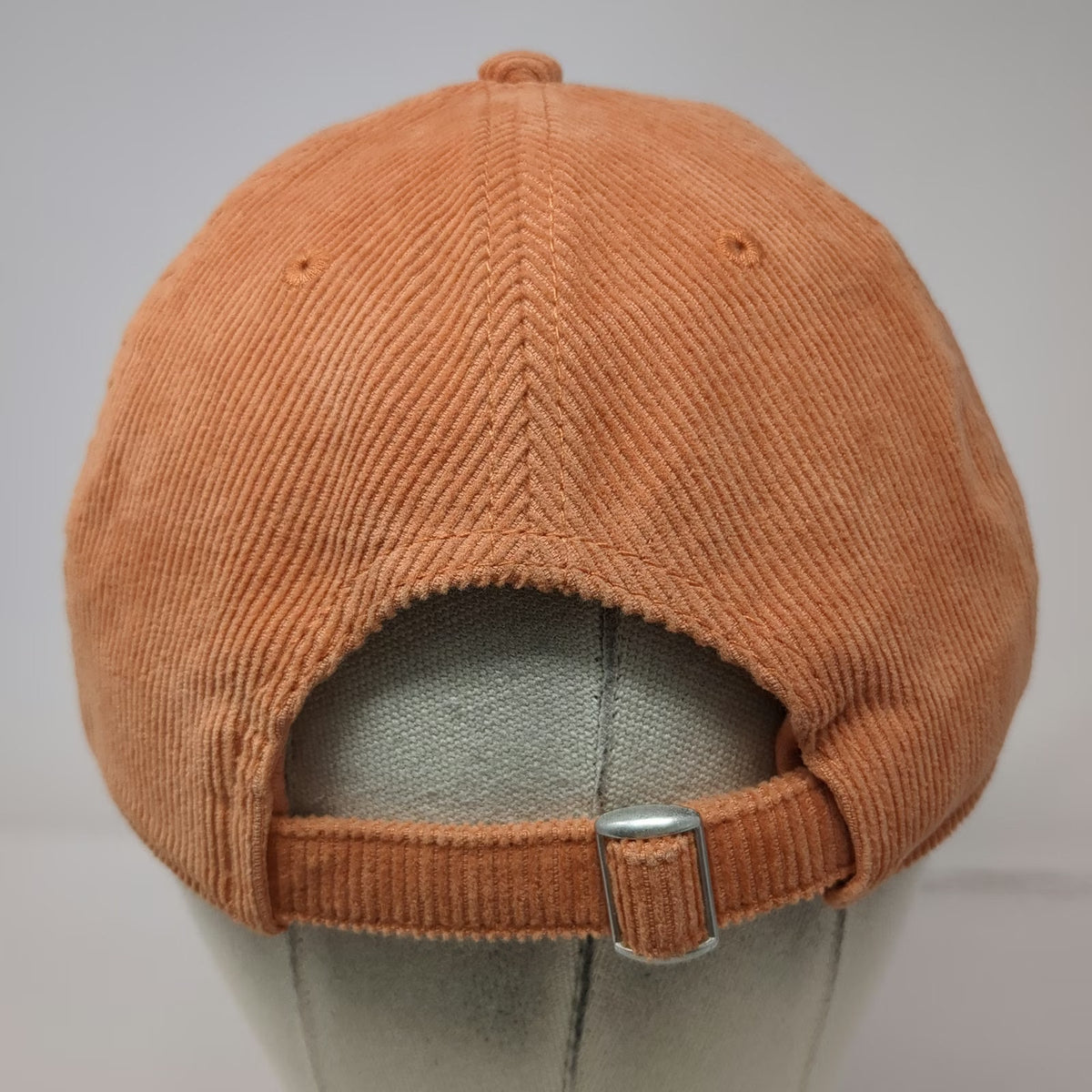 American Eagle 5 Panel Orange One Size Corduroy Paradise Sun Hat Slideback Strap
