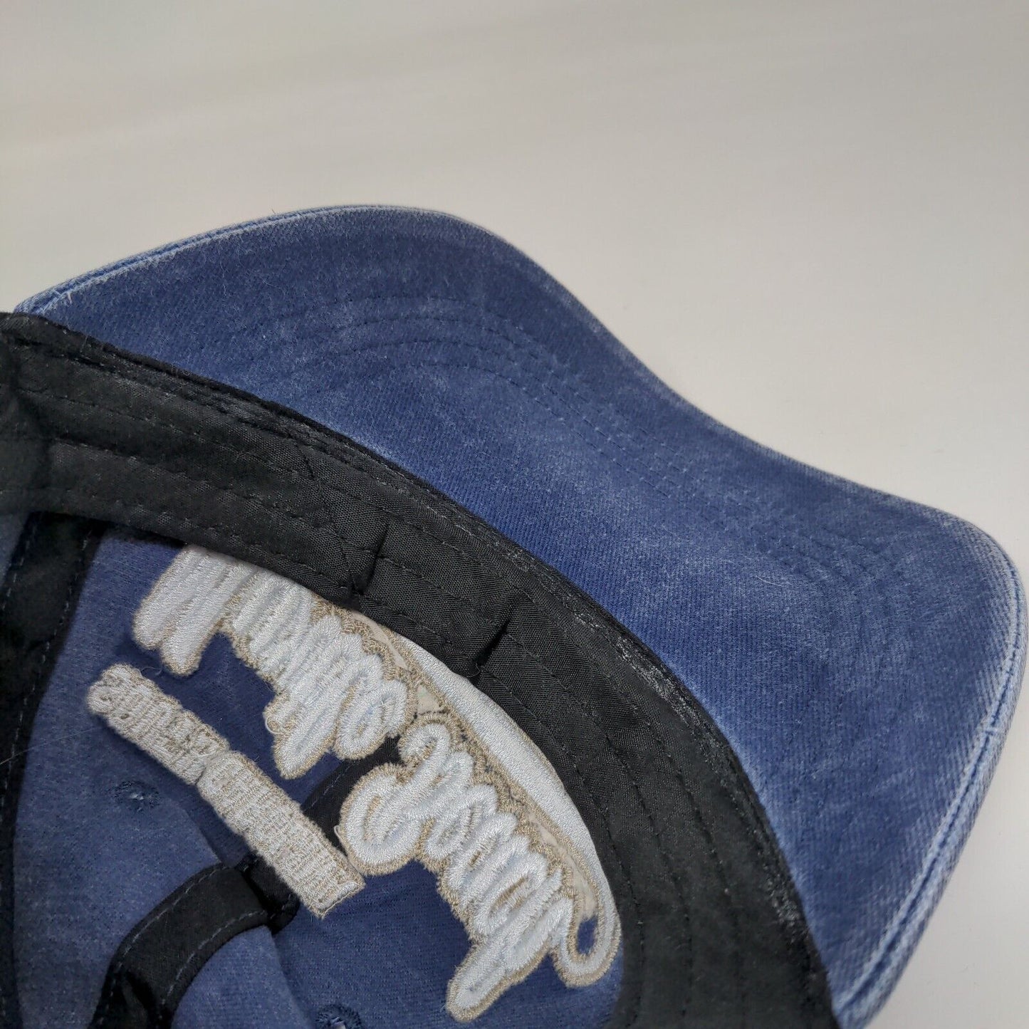 South Carolina Myrtle Beach Strapback Hat Blue One Size Adjustable Lucky 7 USA