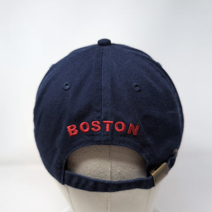 Boston Est. 1630 Slideback Hat Blue One Size Adjustable Embroidered Bay State