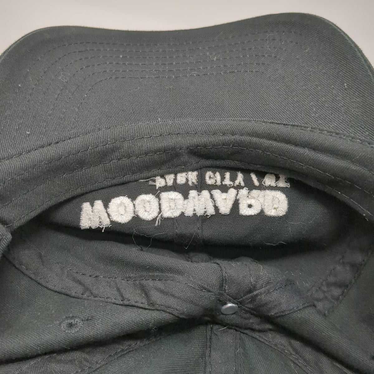 Woodward Park City UT Baseball Cap Black One Size Slideback Action Sports Hat