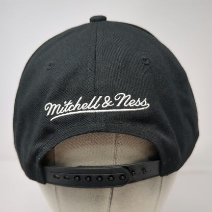 Vegas Golden Knights NHL Mitchell & Ness Snapback Hat Black One Size Bolt Logo