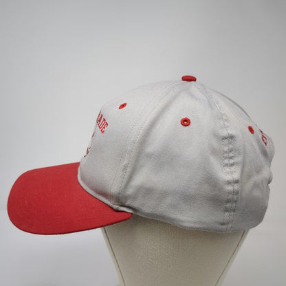 Richardson Snapback Hat Gray Red L Chaminade Flyers Baseball Structured Crown