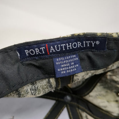 Port Authority Baseball Cap Green Camo One Size Vortex Optics Strapback Hat