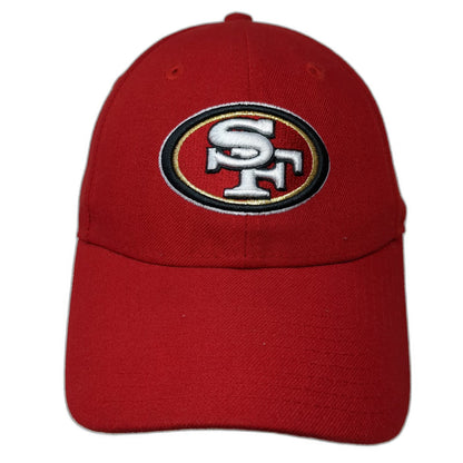 New Era San Francisco 49ers NFL Baseball Cap Red Adjustable Strapback Hat OS