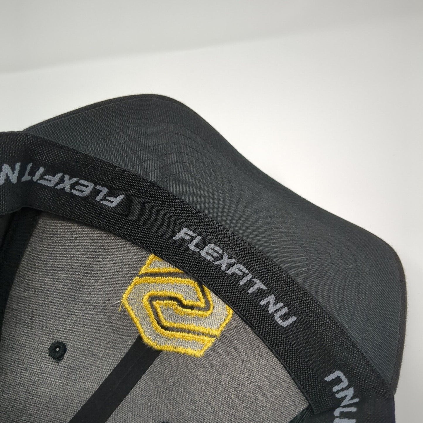 Smart Level Snapback Hat Black One Size Adjustable Embroidered Flexfit NU