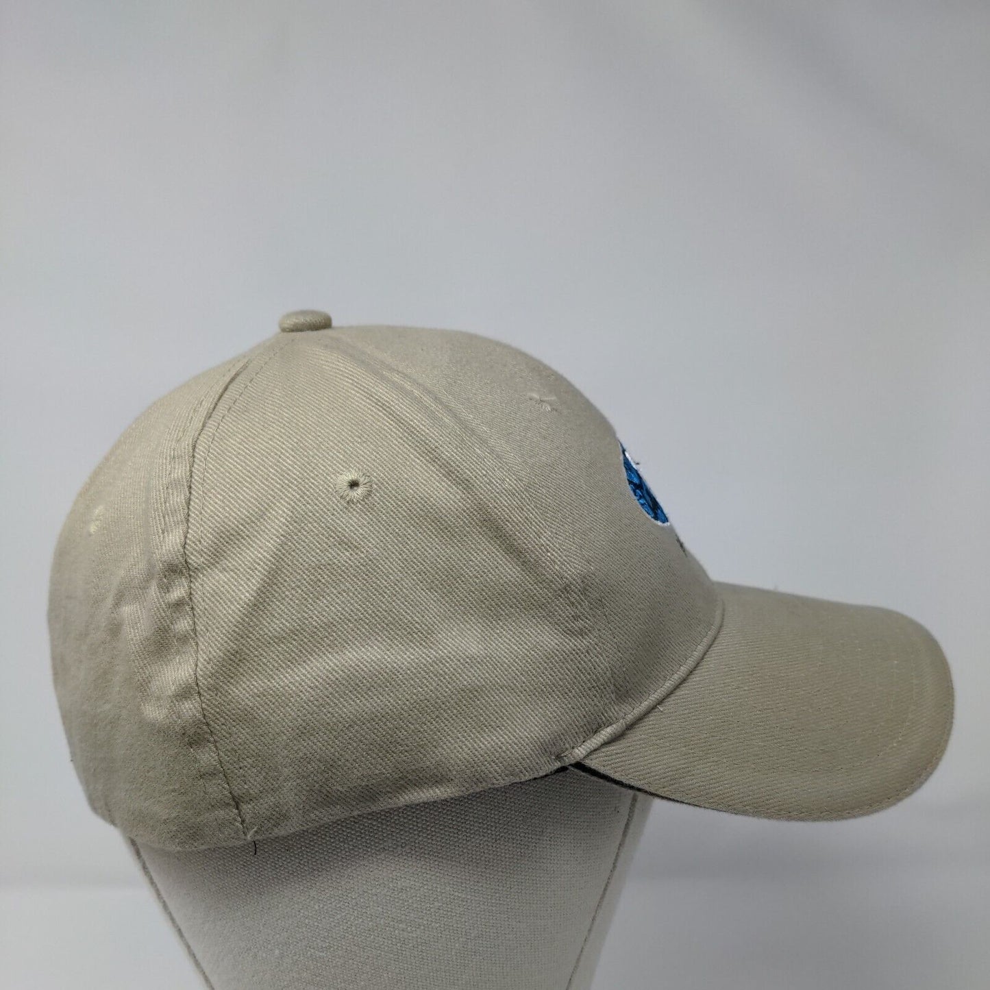 Hang Loose Fitted Hat Tan OSFA Embroidered Hawaii 6 Panel Surfware