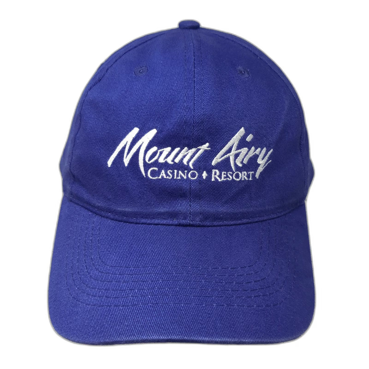 AMC Deluxe Headwear Baseball Cap Blue One Size Adjustable Strapback Hat Casino