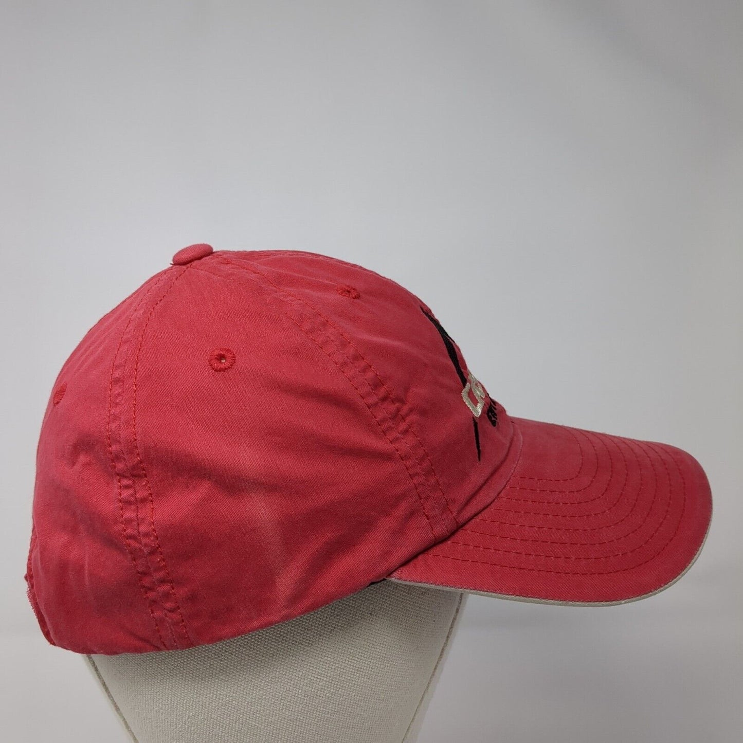 Cascade Enterprises Strapback Hat Red One Size 6 Panel Port Authority