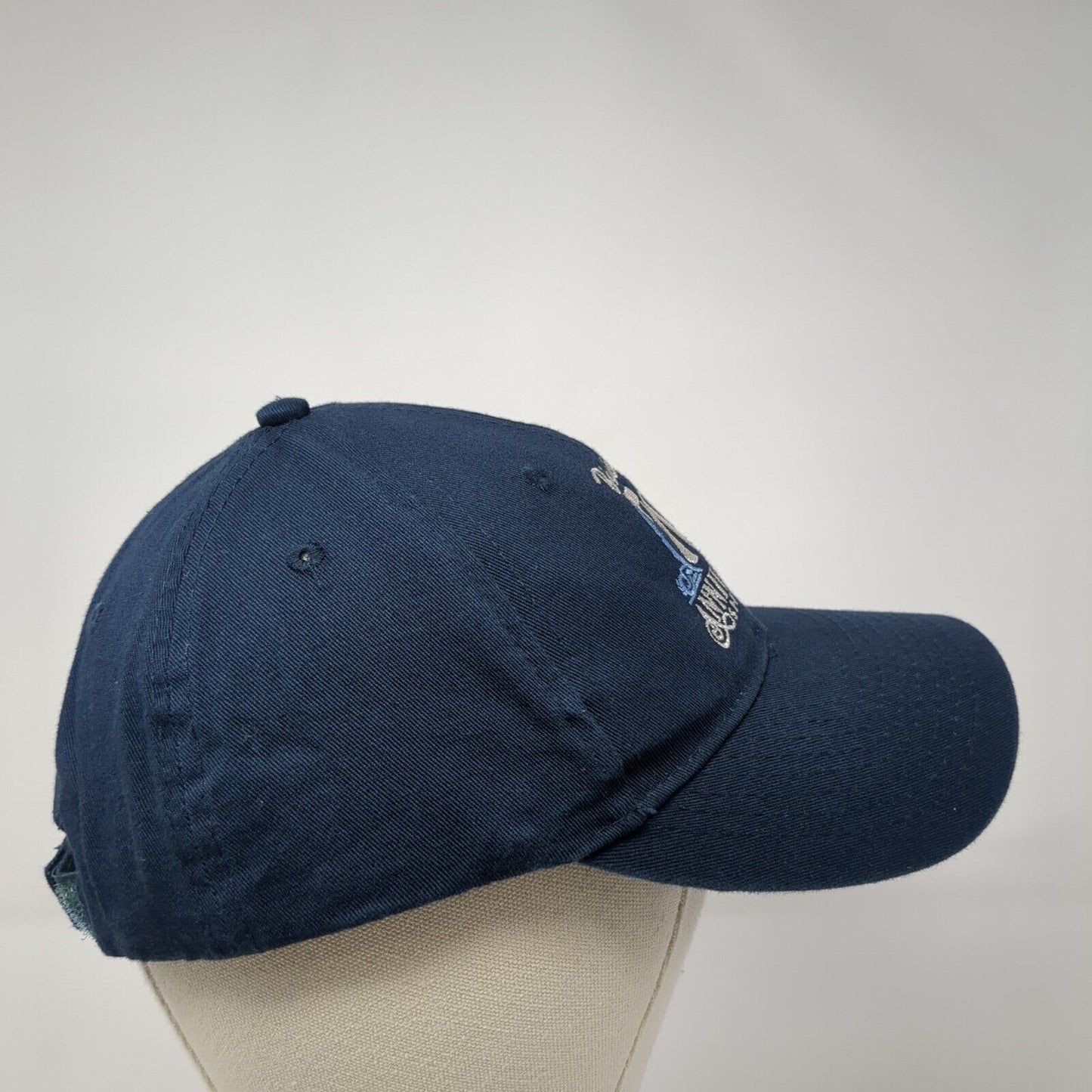 Binion's 70th Anniversary Strapback Hat Blue One Size Port & Company