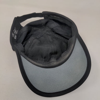Adidas 3 Stripes Climalite Strapback Hat Black One Size Adjustable