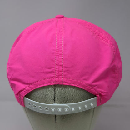 Tomkin 5 Panel Pink Hat Rope Snapback Green Cat Power Graphic USA Nylon Vintage