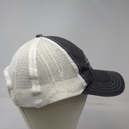 Richardson Trucker Hat Gray OSFM River 1 Stanley Idaho Mountain Oars Snapback