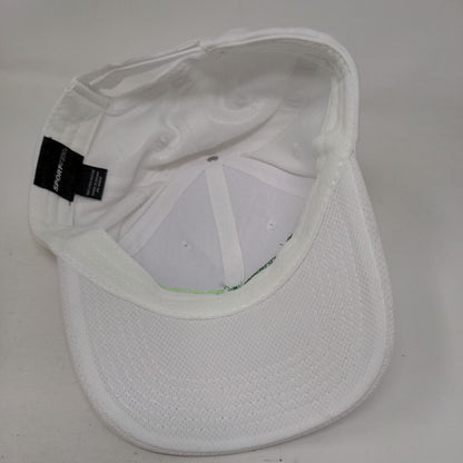 Miller EV Solutions Strapback Hat White OS Adjustable Embroidered Sport-Tek